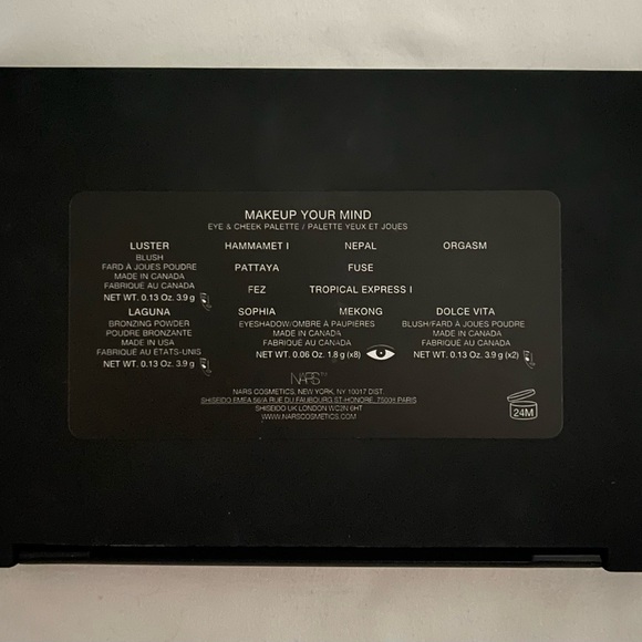 NARS Makeup Your Mind Eye & Cheek Palette - Picture 4 of 5